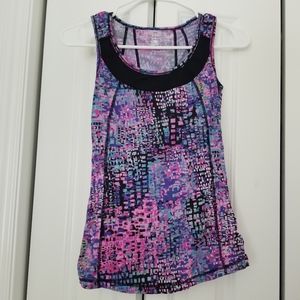 Colorful Women's workout tank top
